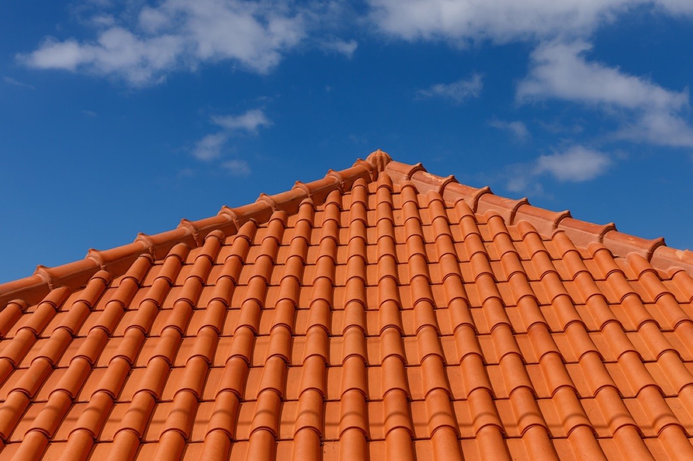 Spanish tile roofing system — terracotta clay tile installation by Shelby Roofing Services